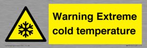 Warning Extreme cold temperature